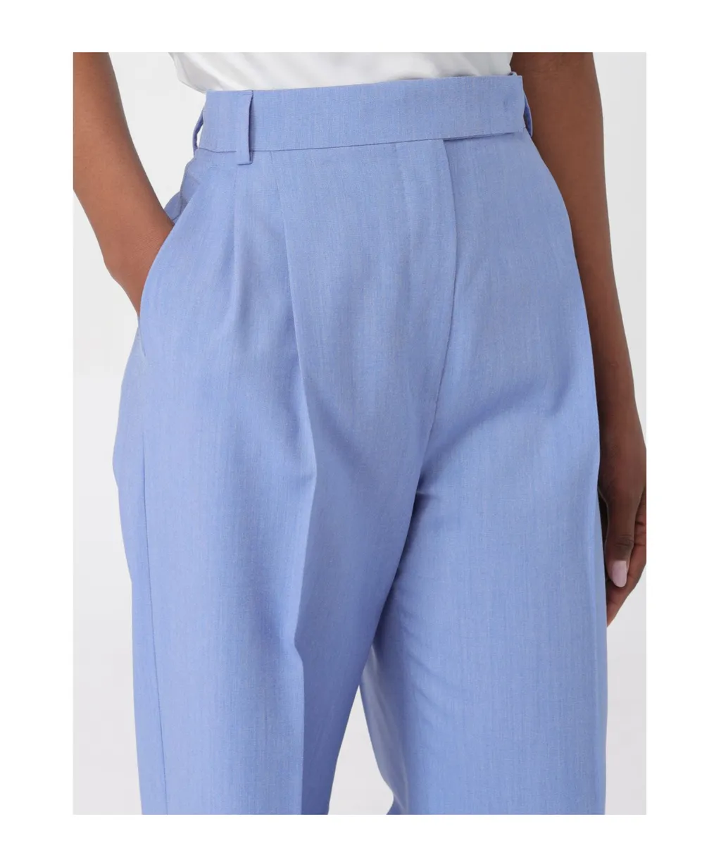 High Waist Straight Leg Pants