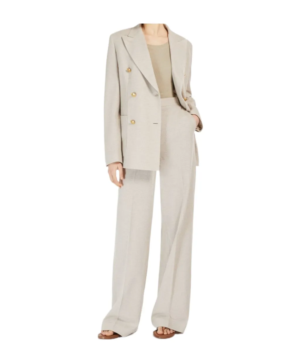 High Waist Straight Leg Pants