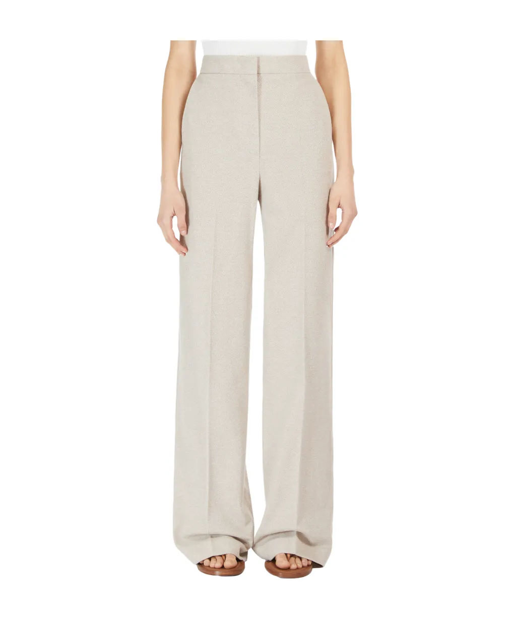 High Waist Straight Leg Pants
