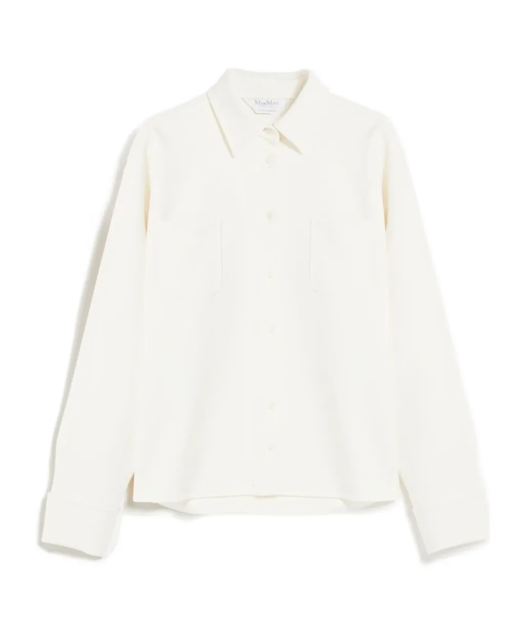 Collared Long-Sleeved Shirt