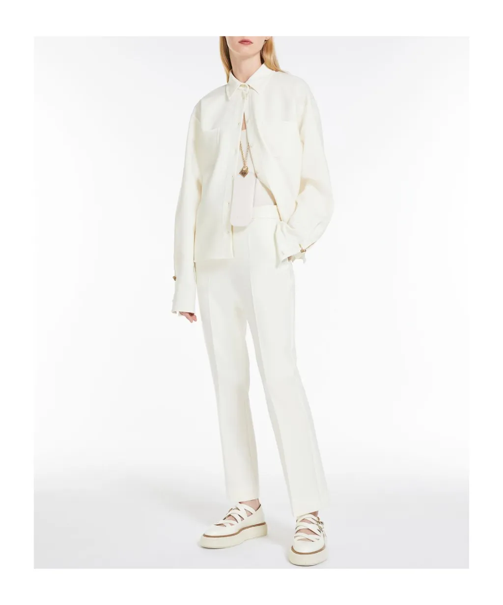 Collared Long-Sleeved Shirt