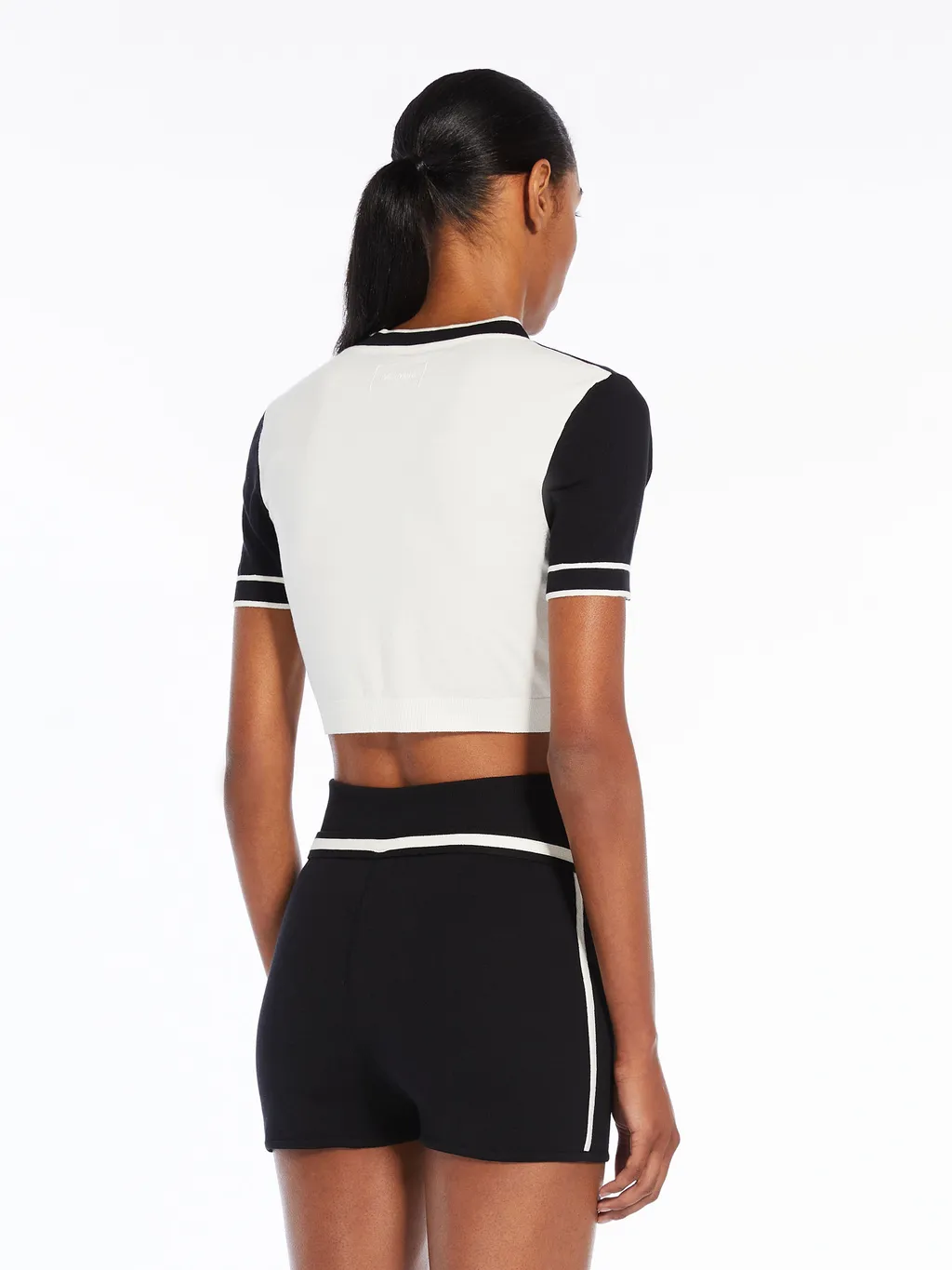 Round Neck Short-Sleeved Sweater