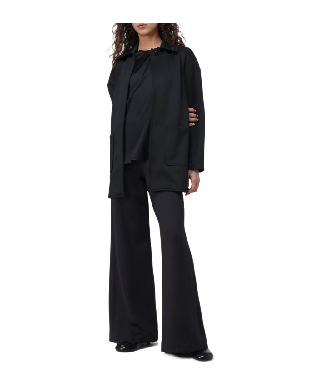 Round Collar Short-Sleeve Shirt