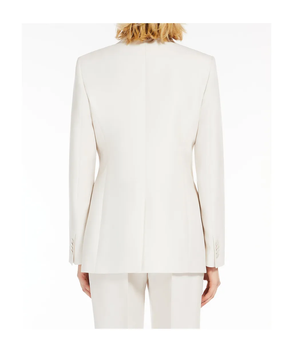 Single-Breasted Long-Sleeved Blazer