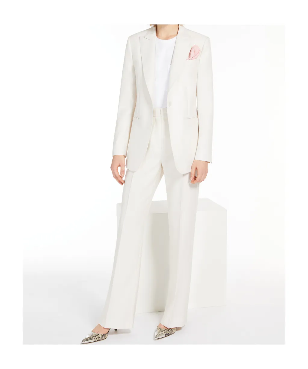 Single-Breasted Long-Sleeved Blazer