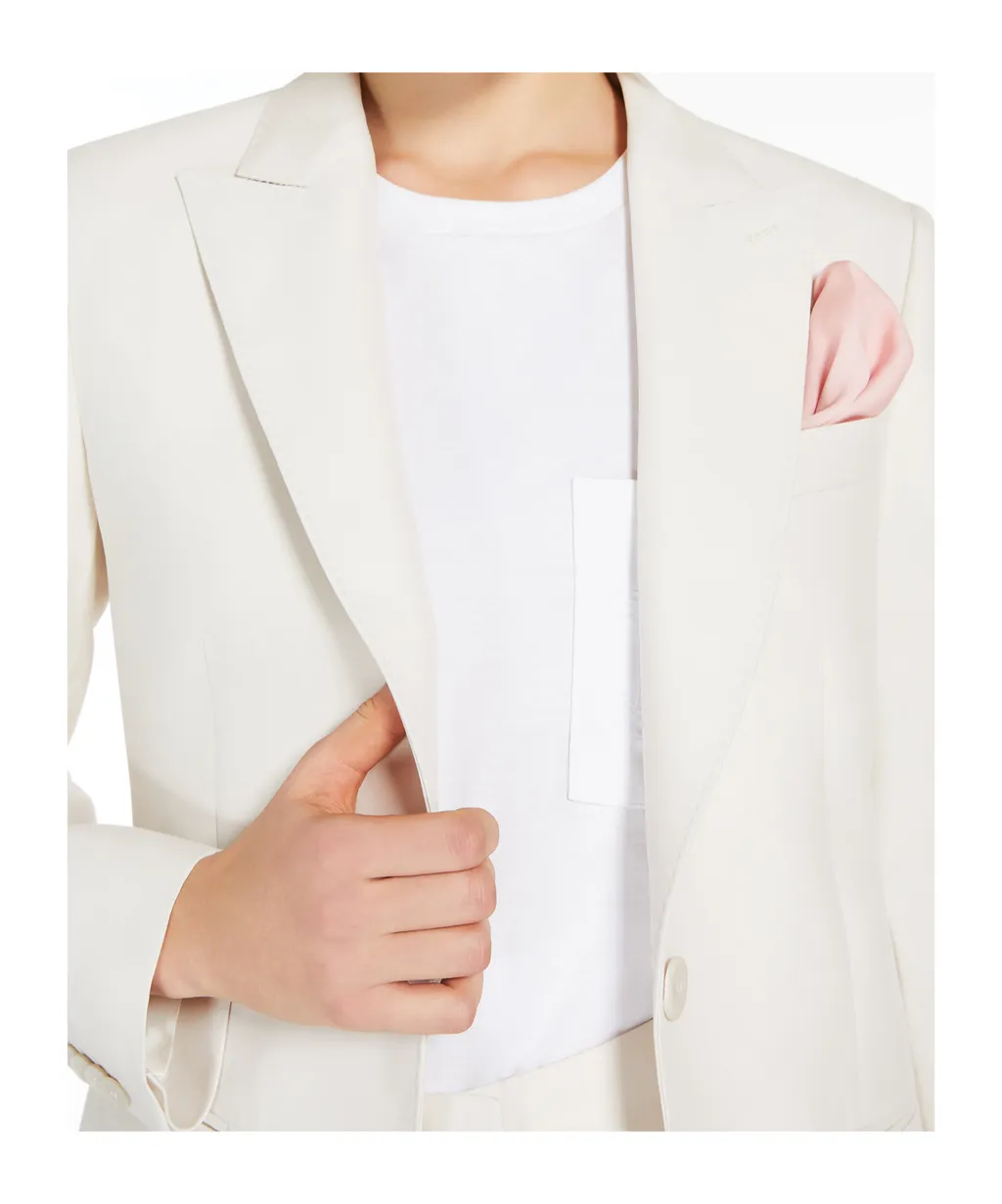 Single-Breasted Long-Sleeved Blazer