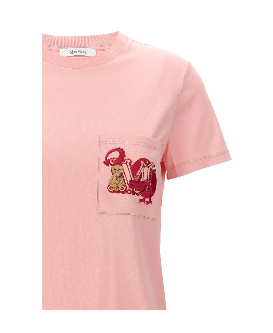 Short-Sleeved T-Shirt With Round Neck