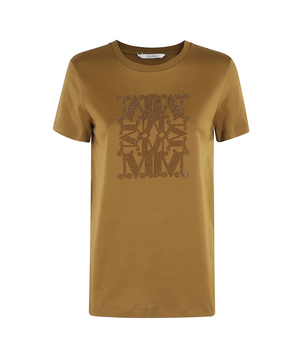 Logo Embroidered Crewneck T-Shirt