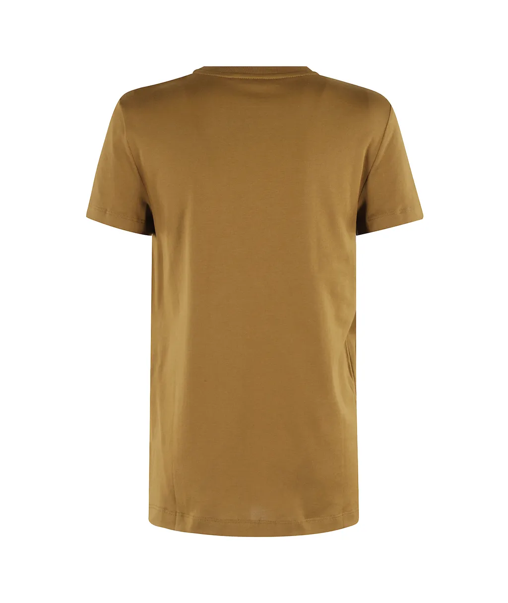 Logo Embroidered Crewneck T-Shirt