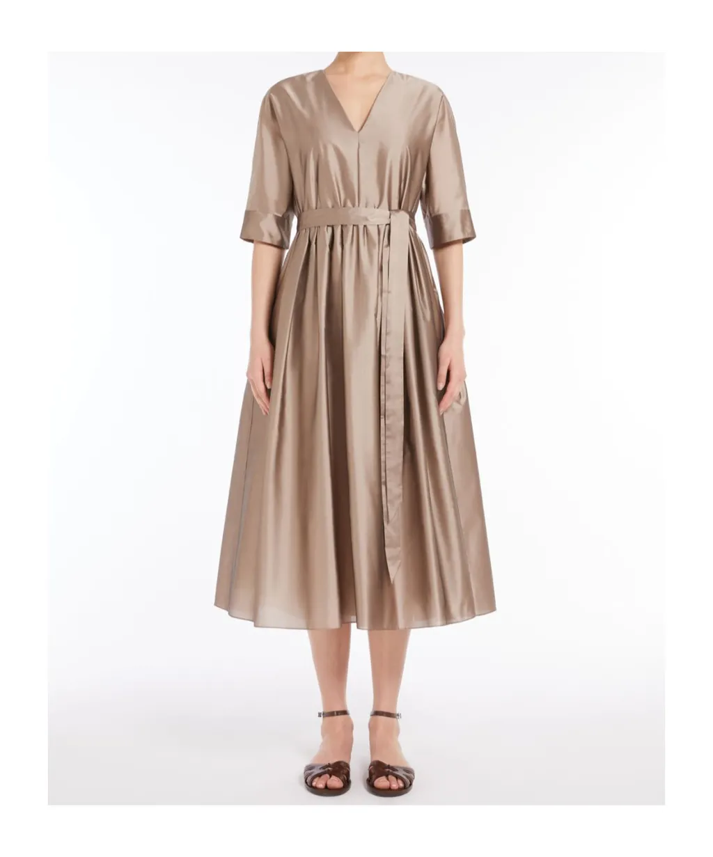 Viola V-Neck Short-Sleeved Dress