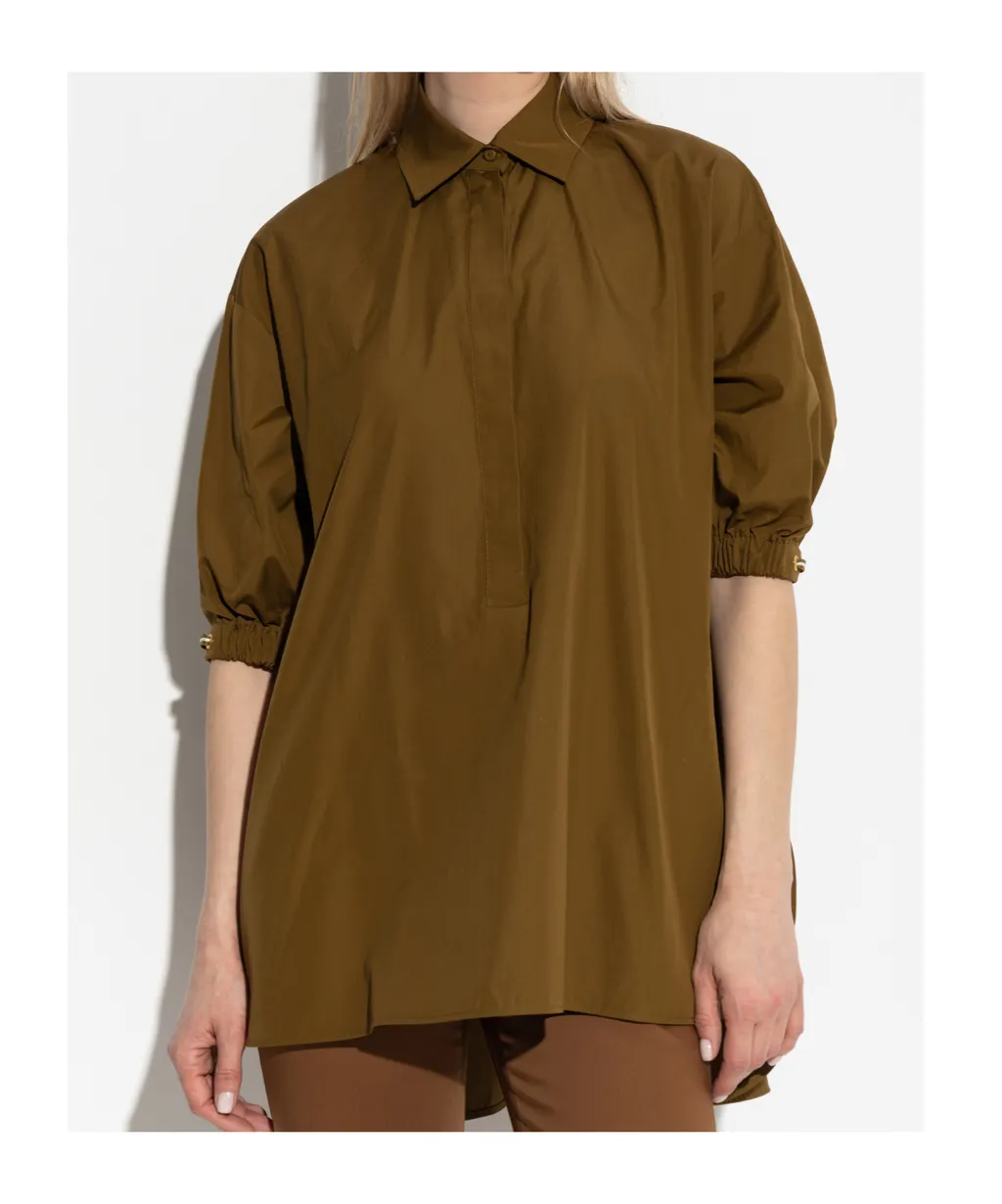 Teano Button-Up Long-Sleeved Top