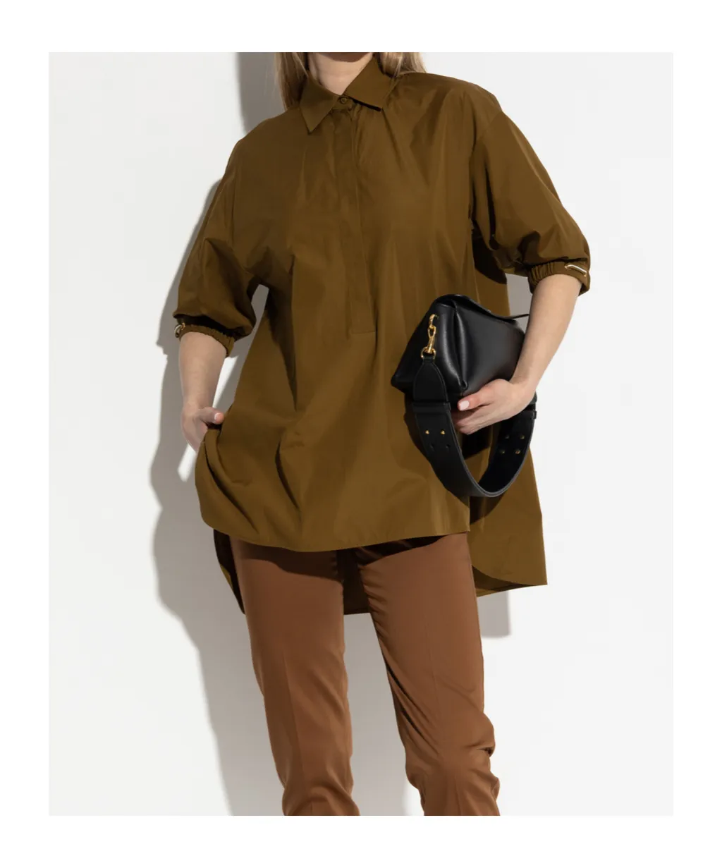 Teano Button-Up Long-Sleeved Top