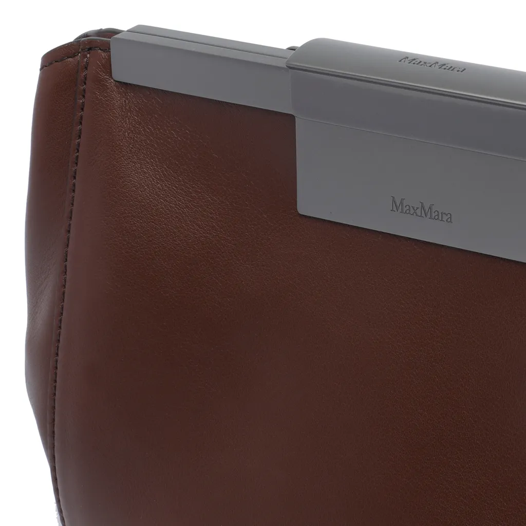 Logo Engraved Clutch Bag