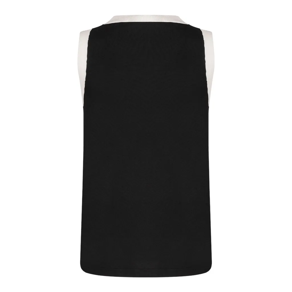 Slalom Crewneck Sleeveless Top
