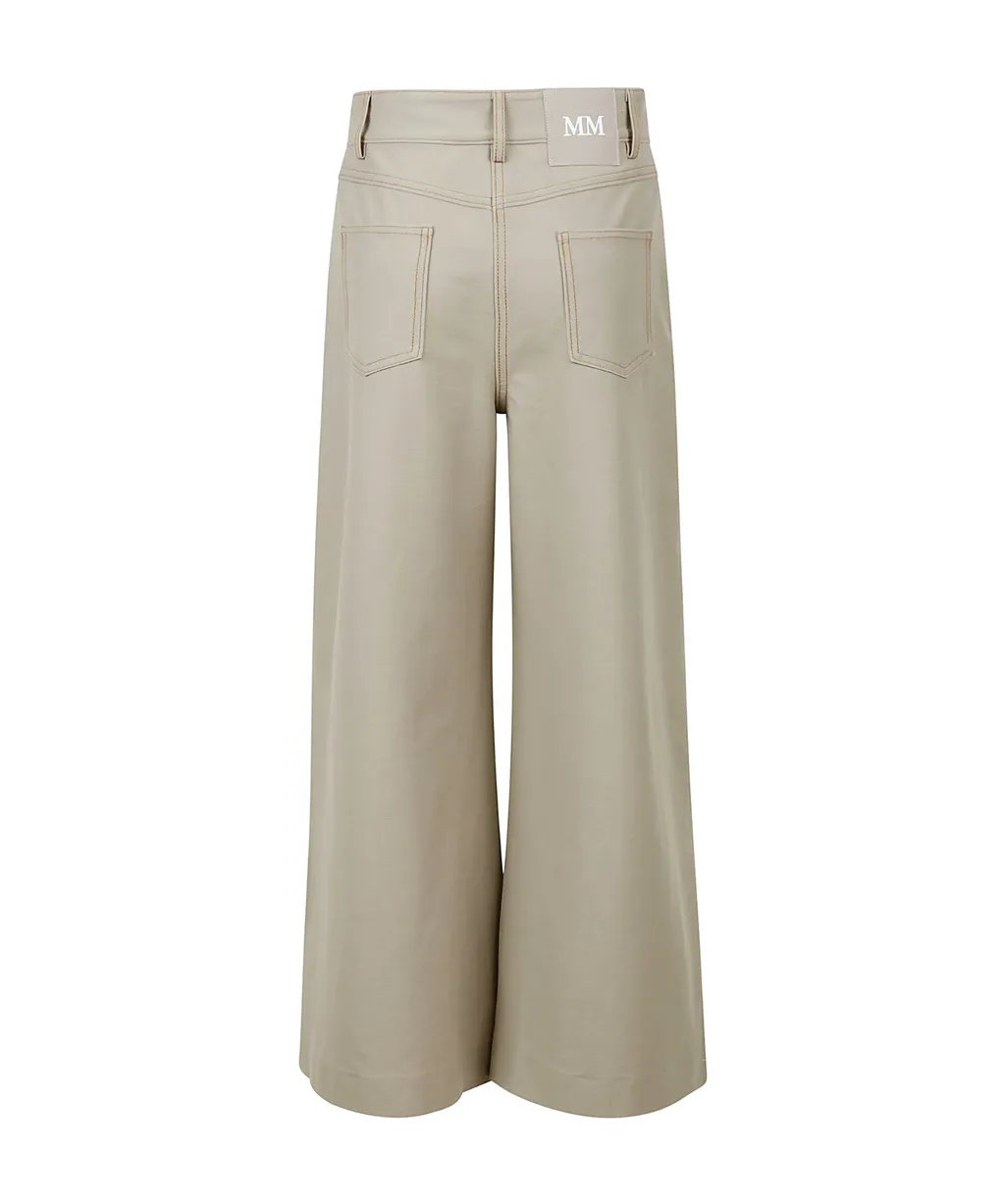 High Waist Wide Leg Trousers