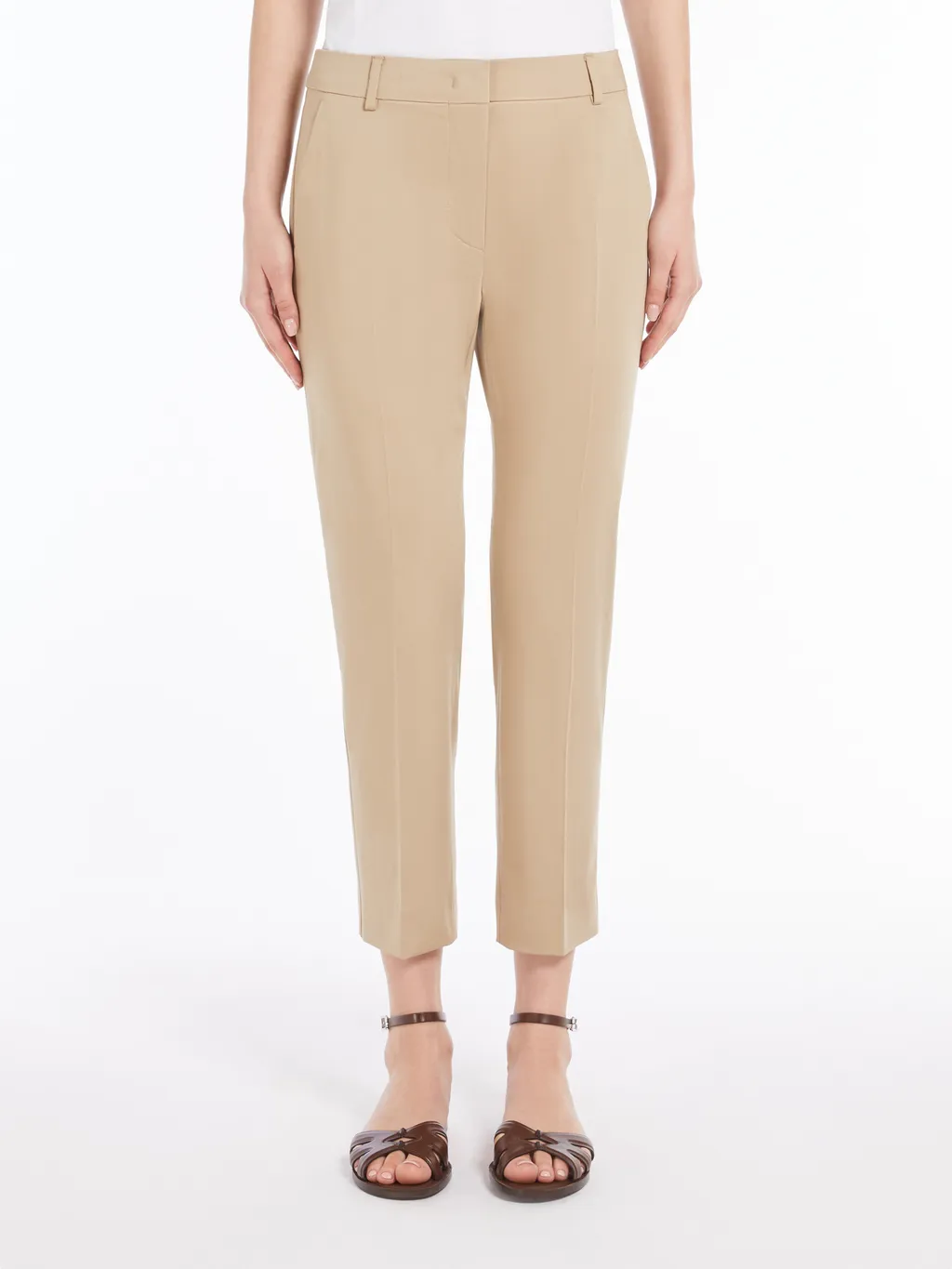 Pleat Detailed Tailored Trousers
