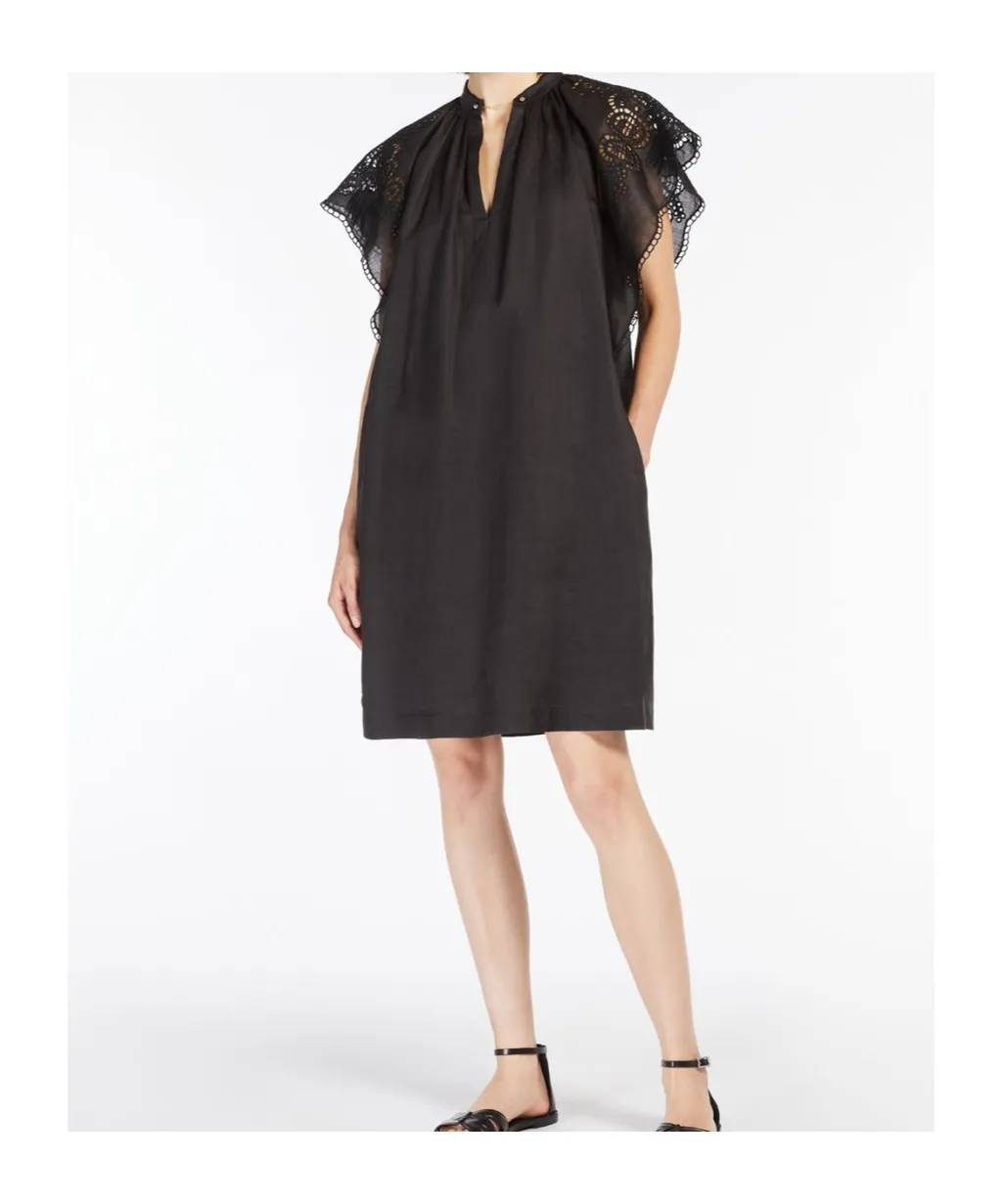 Astor V-Neck Mini Dress