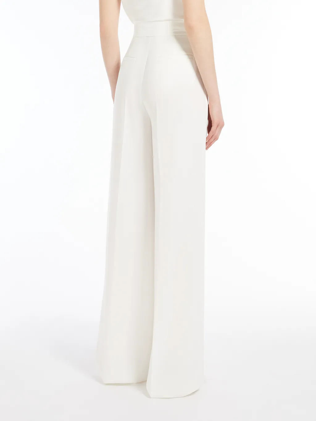 Straight Cady Trousers