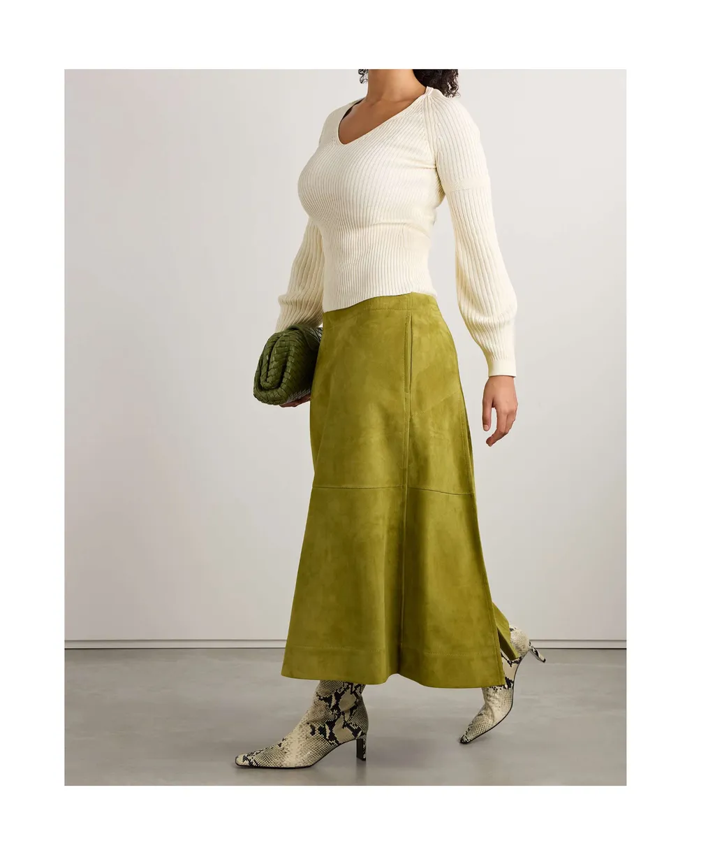 Cotton V-Neck Jumper
