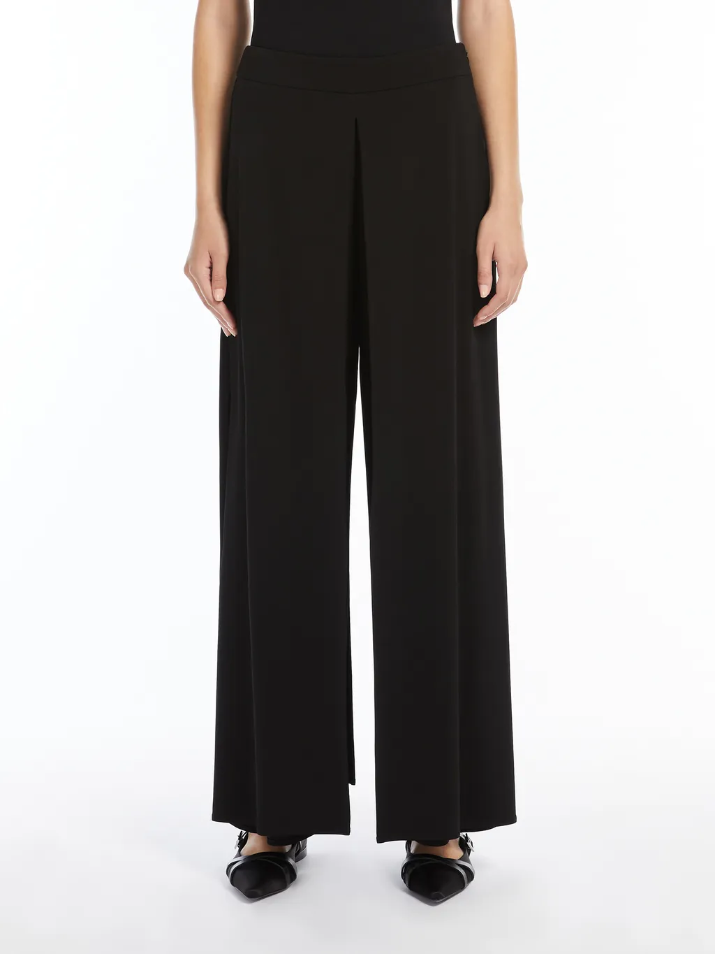 Crepe Jersey Trousers