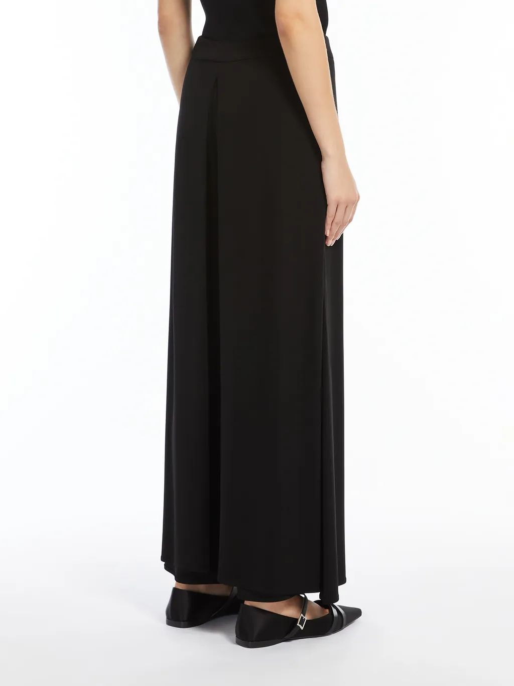 Crepe Jersey Trousers
