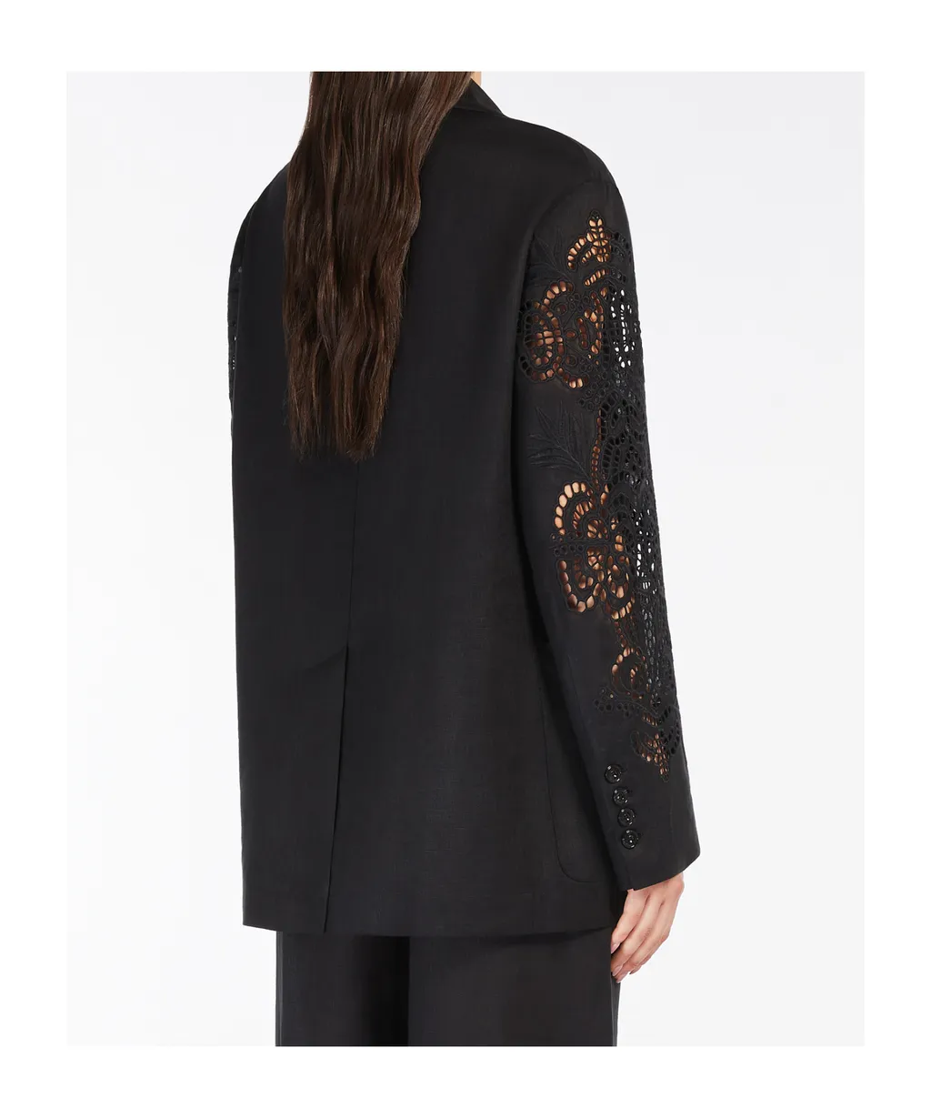 Angizia Embroidered Oversized Jacket