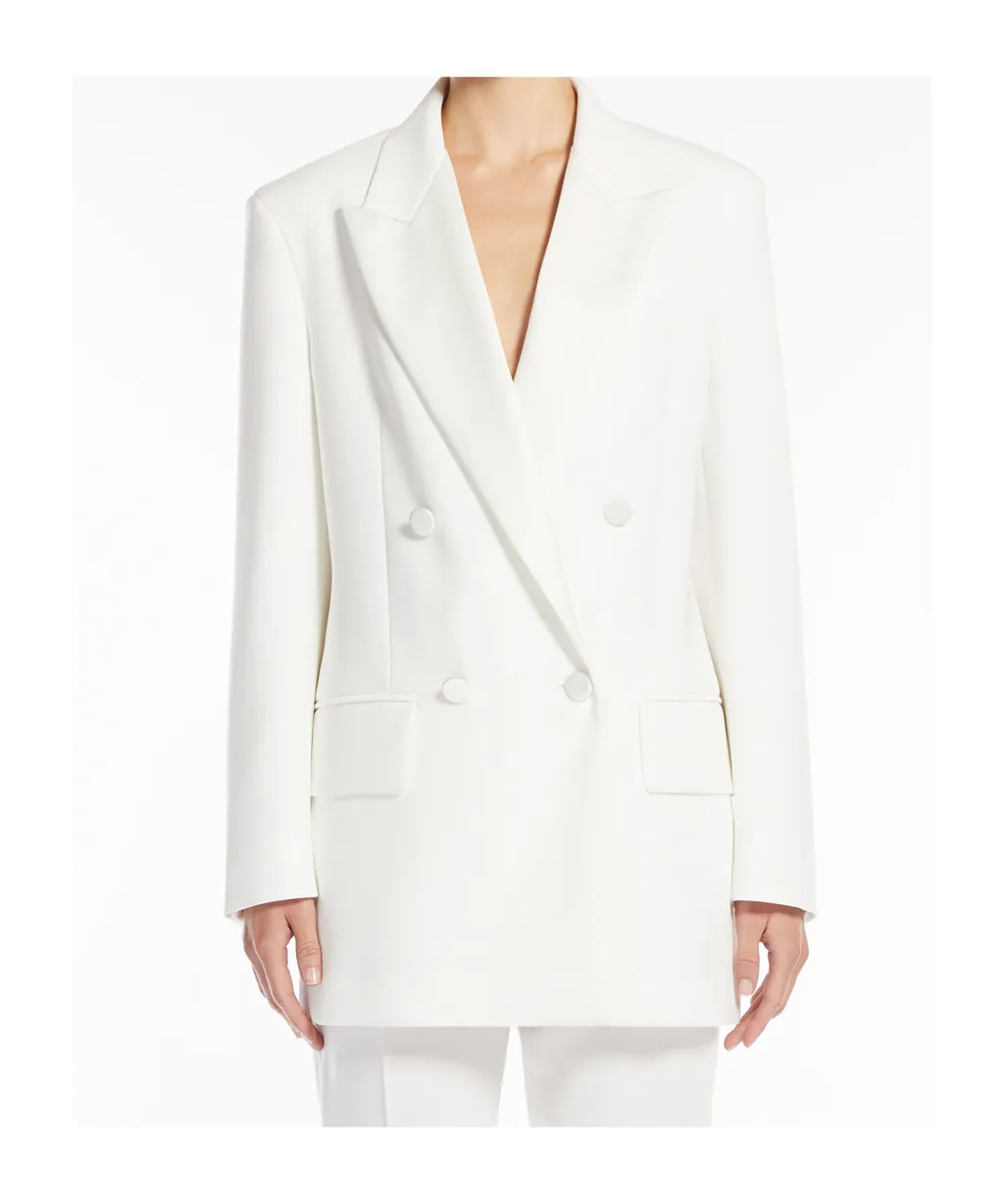 Double-Breasted Long-Sleeved Jacket