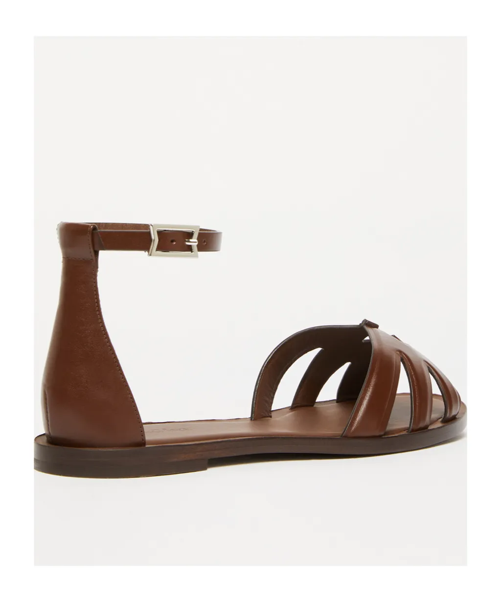 Flat Leather Sandals