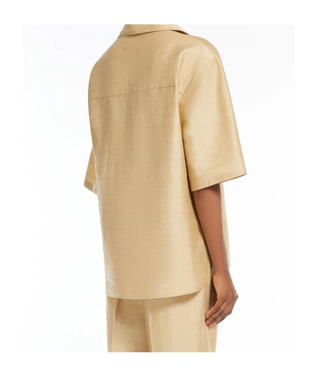 Osiride V-Neck Short-Sleeved Top