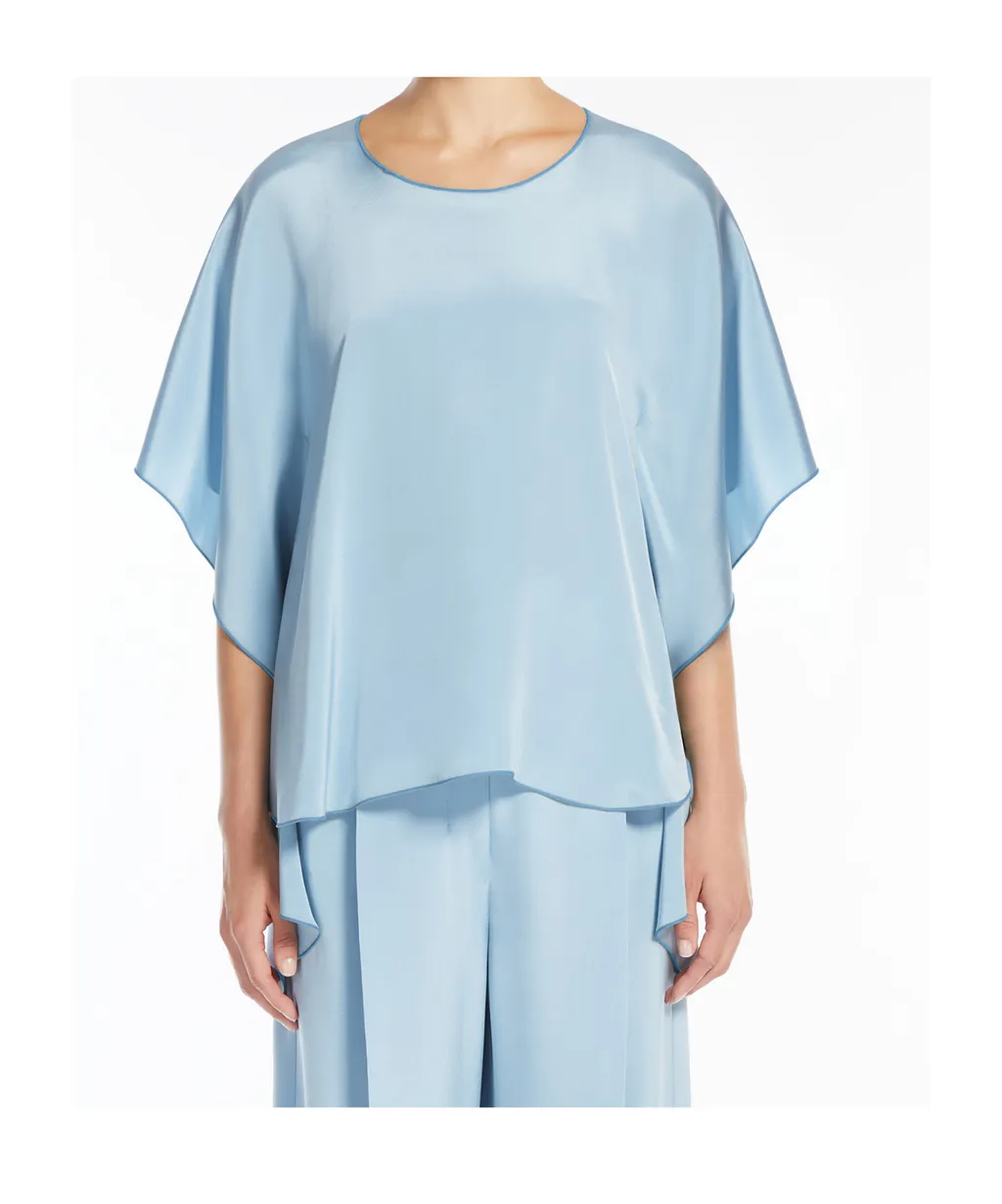 CrÊPe De Chine Fluid Blouse