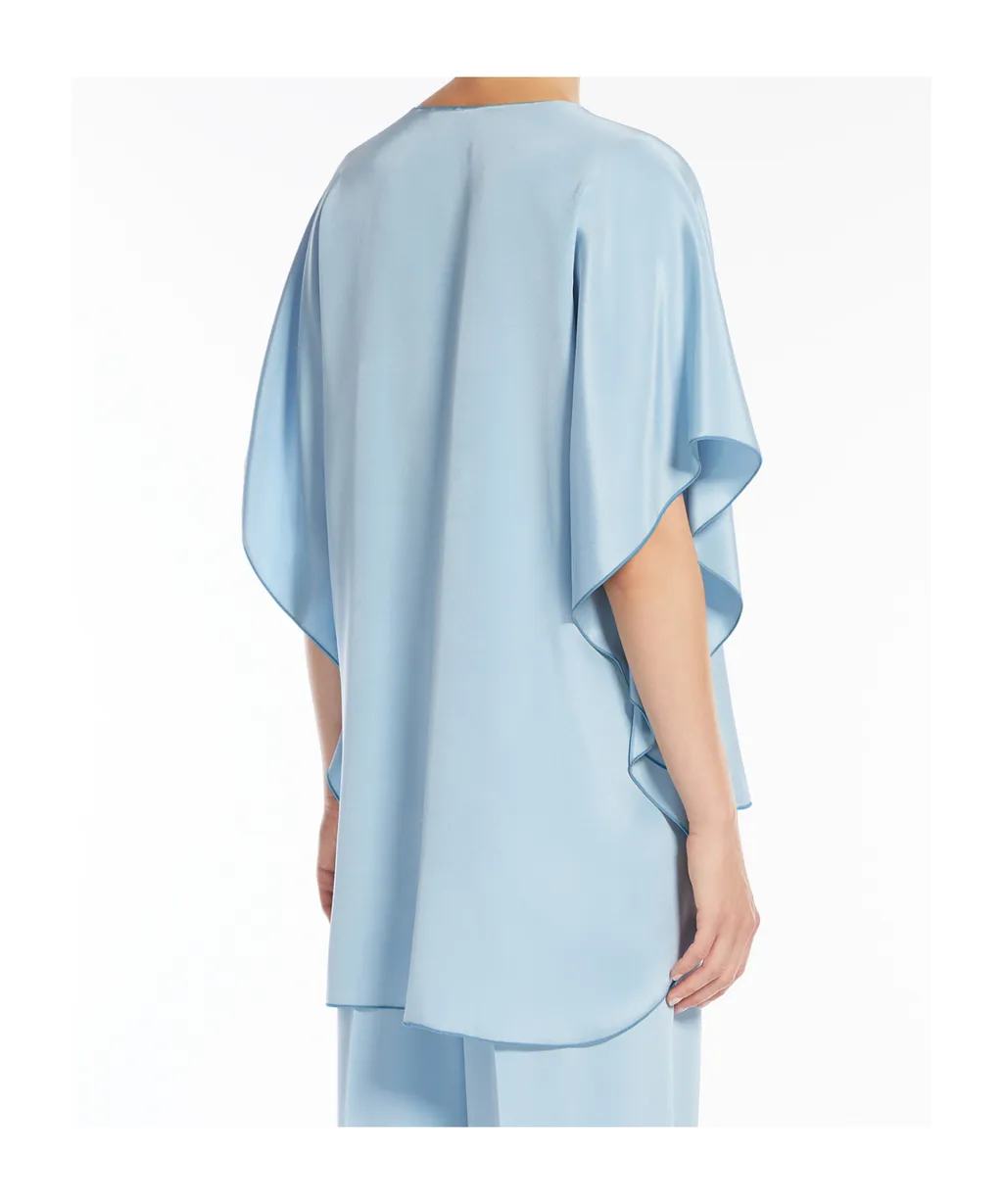 CrÊPe De Chine Fluid Blouse