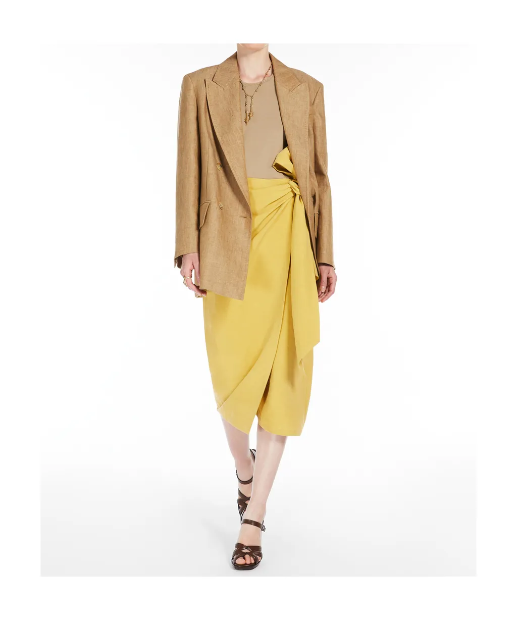 Tequila Asymmetric Midi Skirt