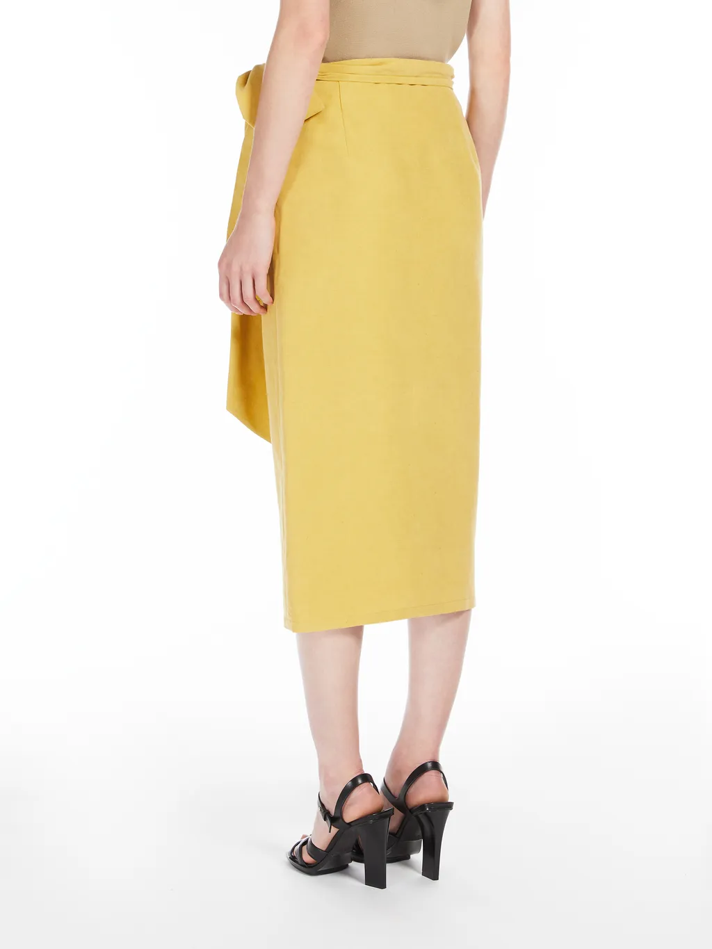 Tequila Asymmetric Midi Skirt