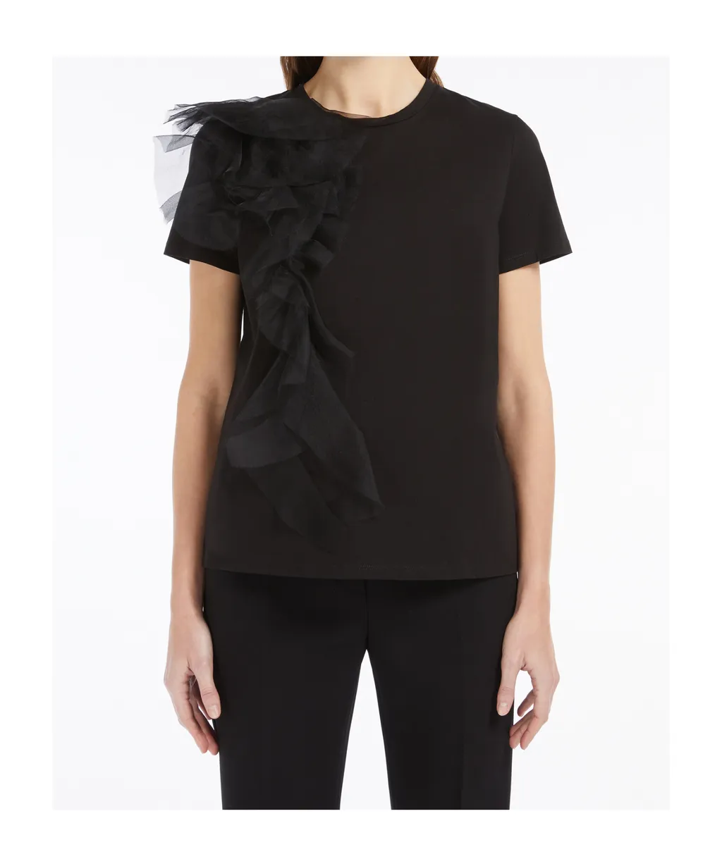 Sughero Floral Embellished Crewneck T-Shirt
