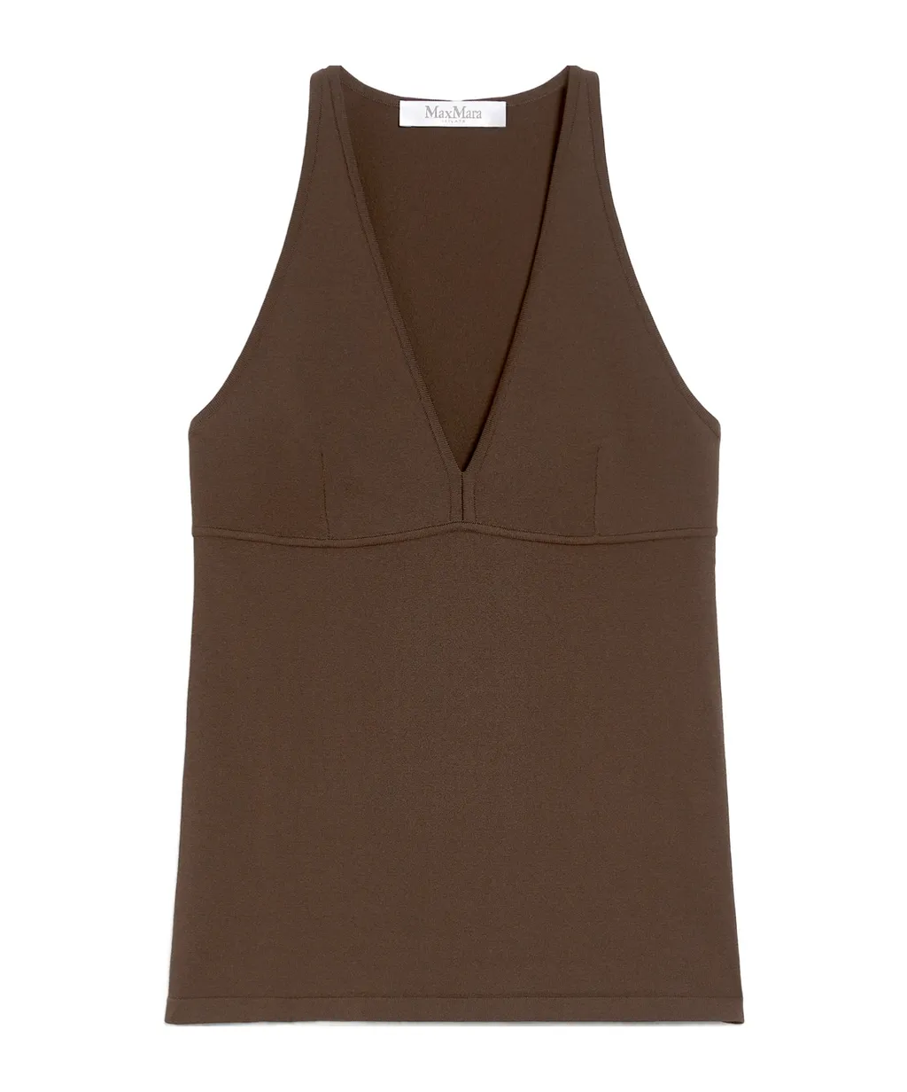 Armida V-Neck Sleeveless Top