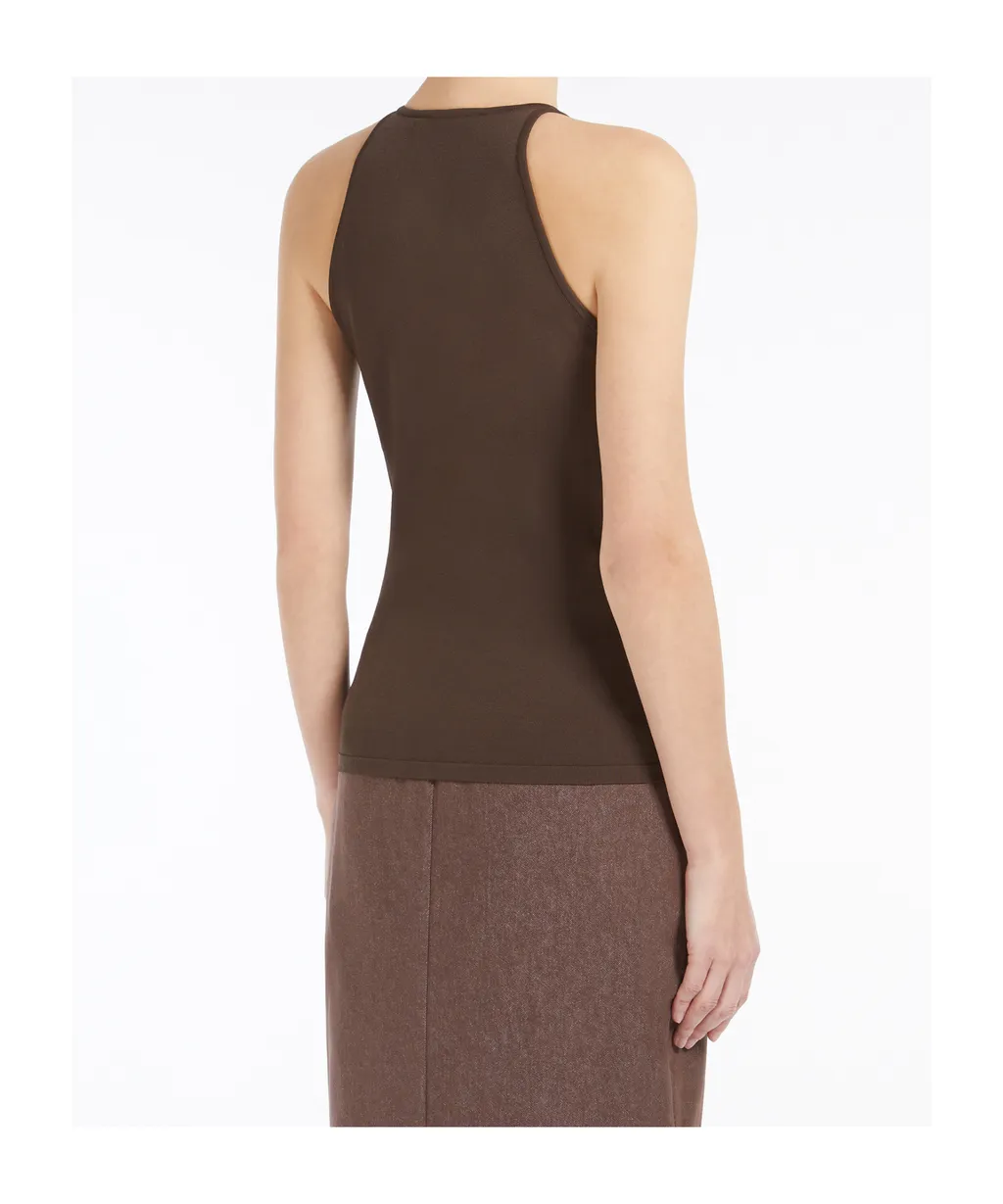 Armida V-Neck Sleeveless Top