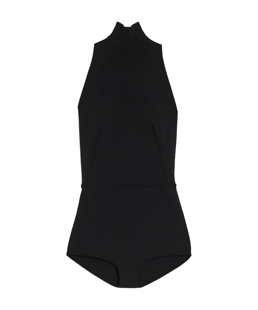 Apogeo High-Neck Sleeveless Bodysuit