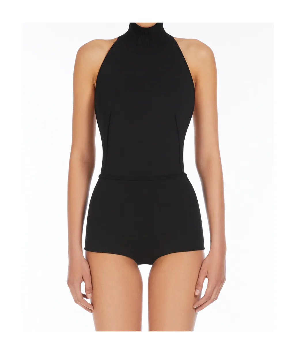Apogeo High-Neck Sleeveless Bodysuit