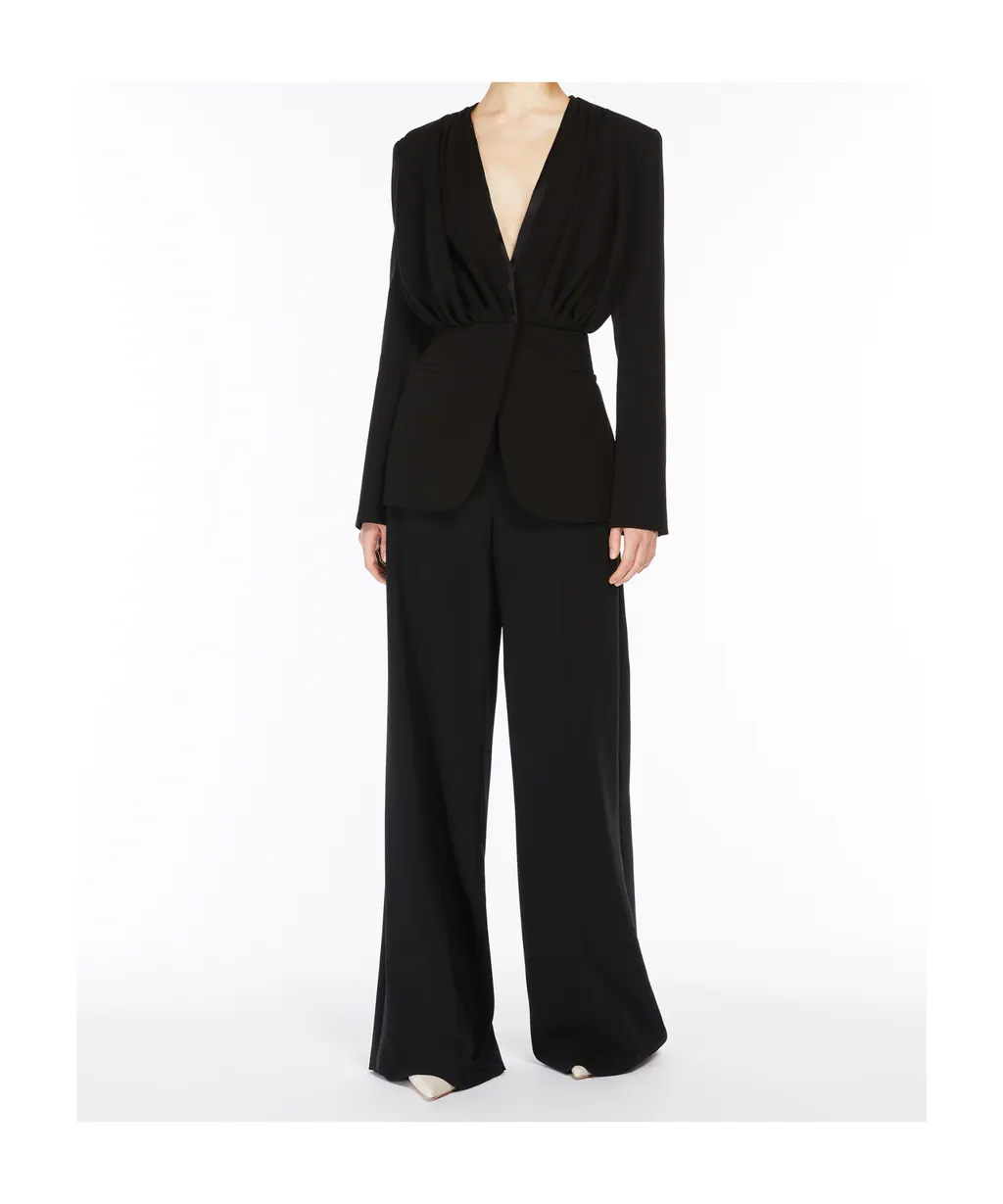 Straight Cady Trousers
