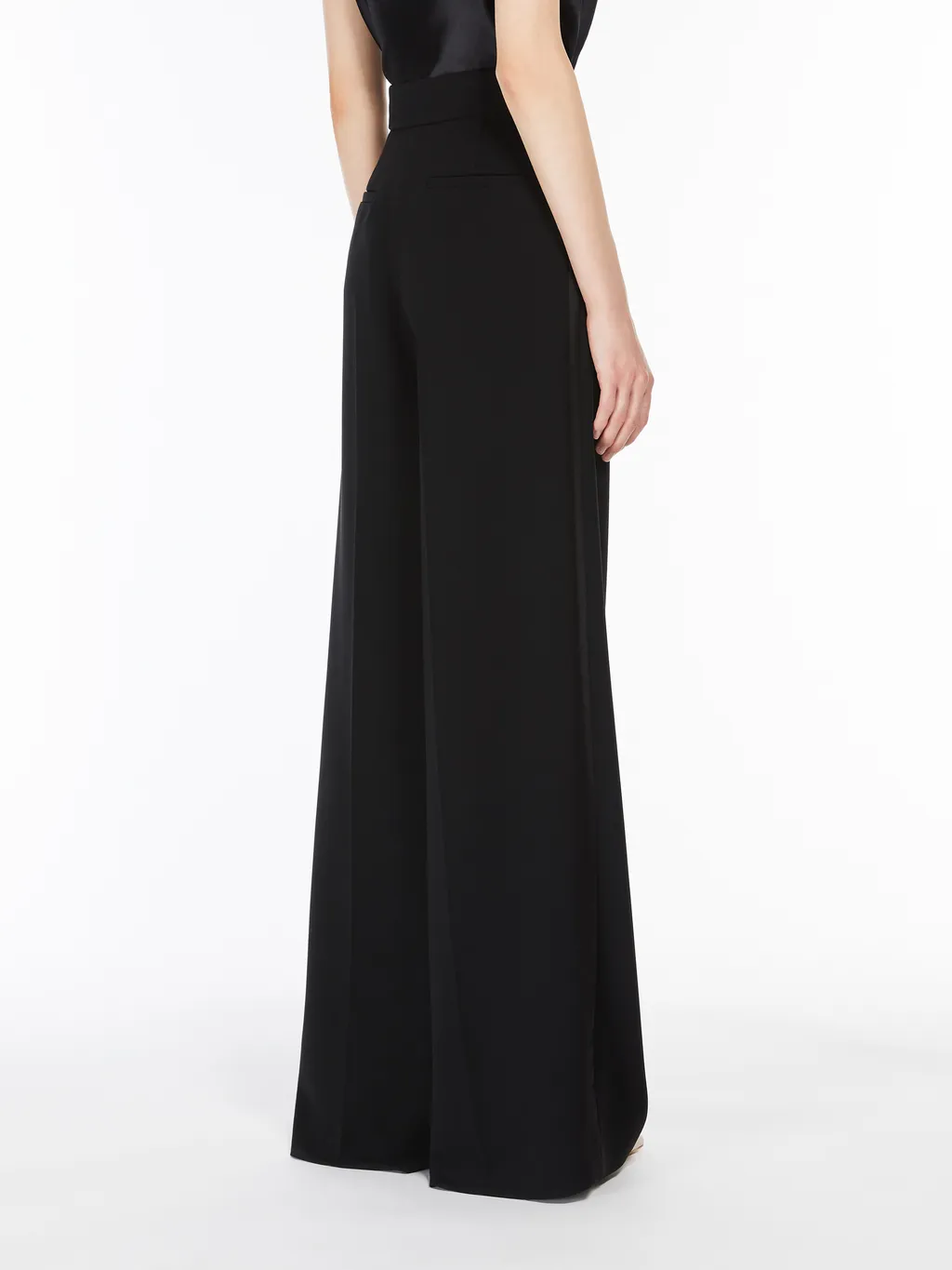 Straight Cady Trousers