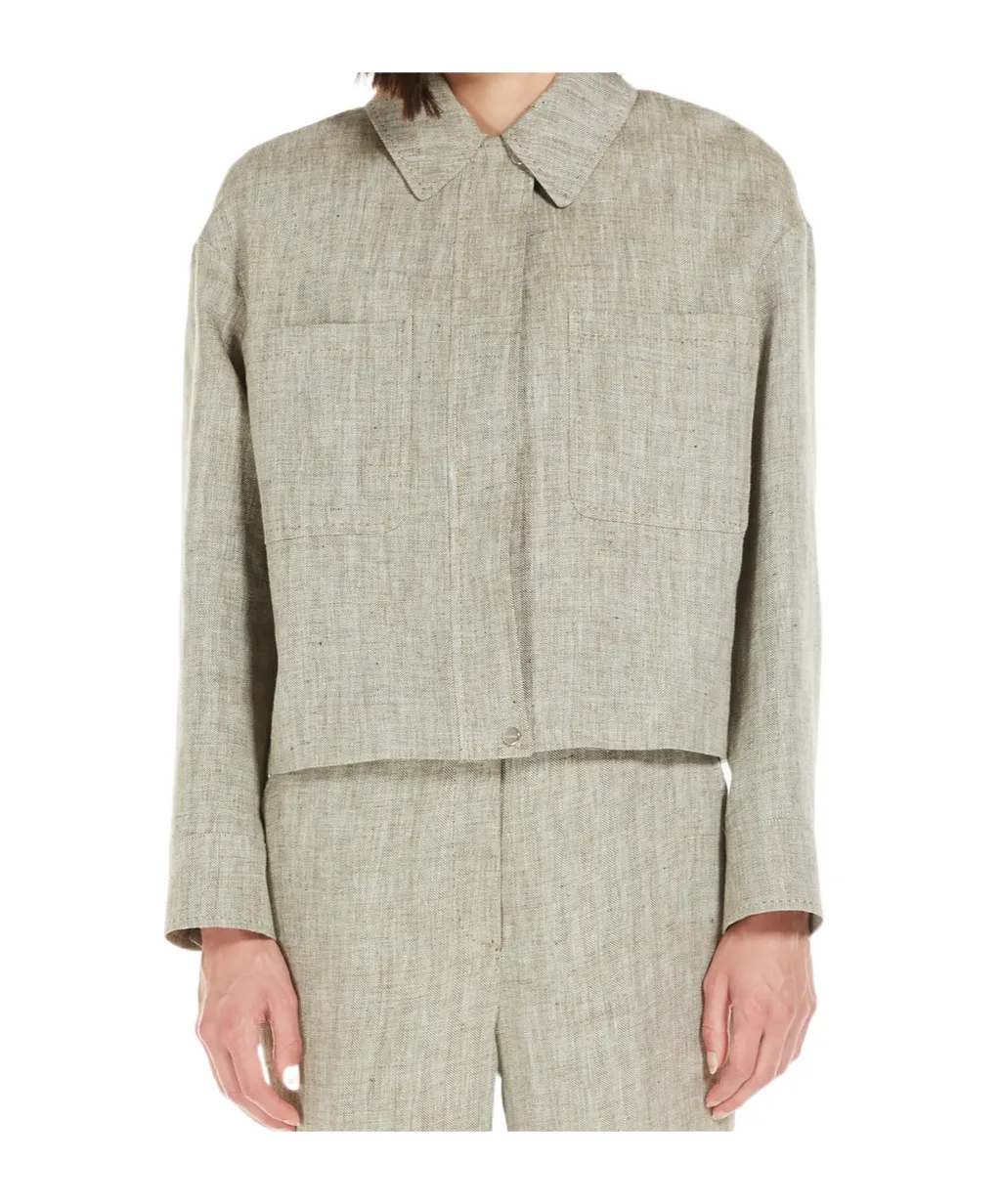 Long-Sleeve Casual Jacket