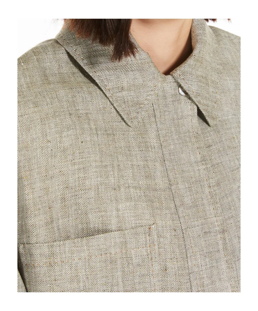 Long-Sleeve Casual Jacket