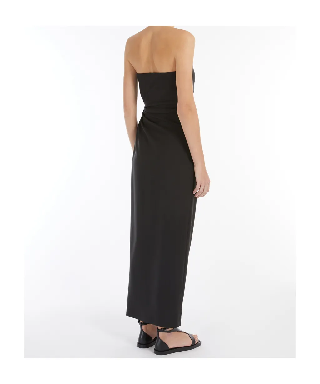 Gathered Strapless Dress