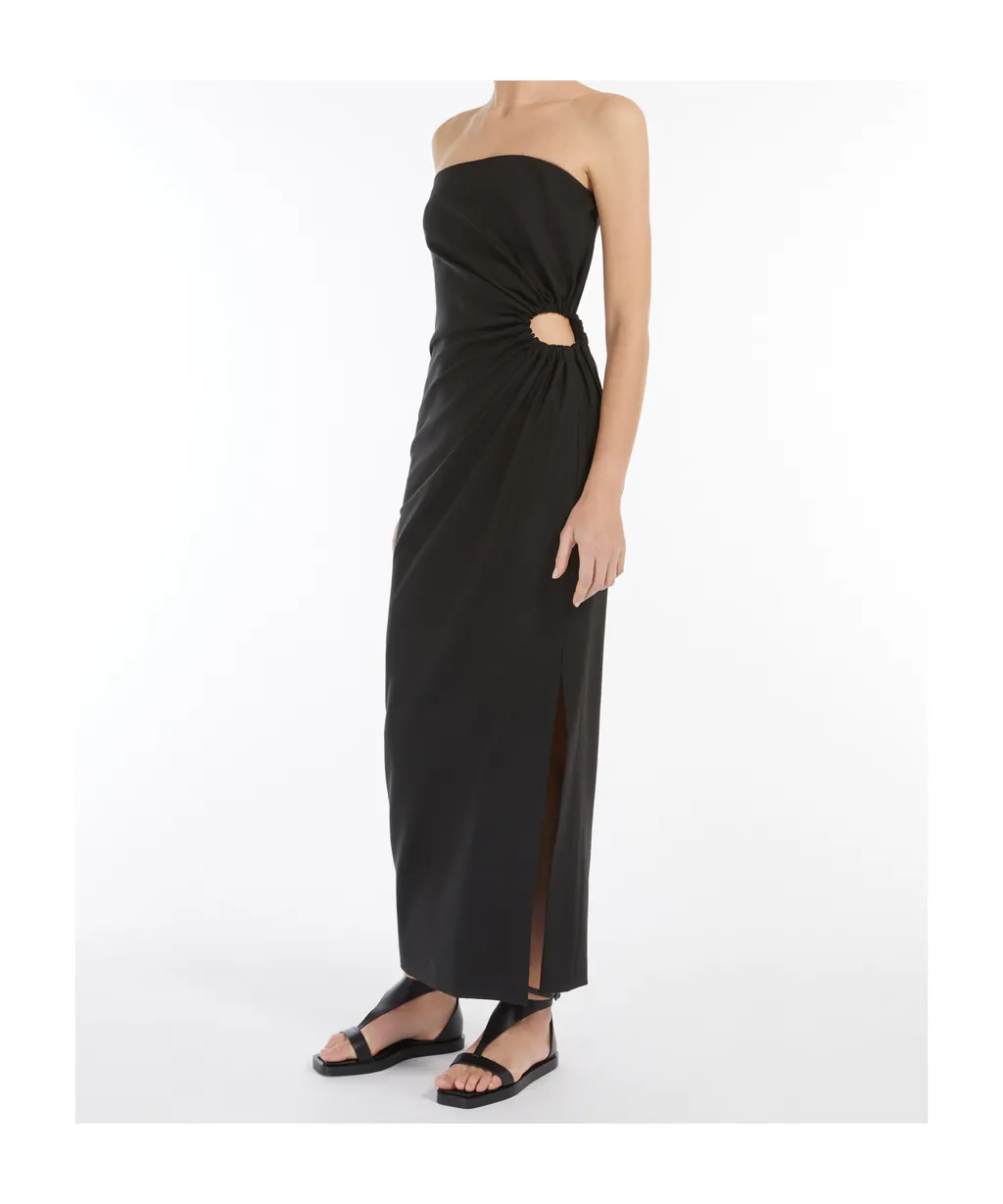 Gathered Strapless Dress