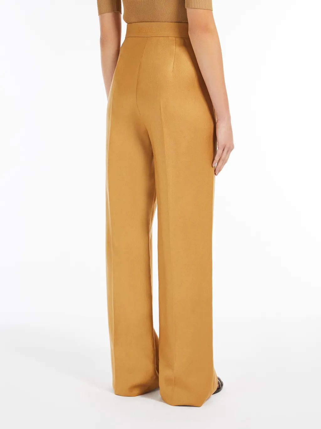 High Rise Flared Trousers