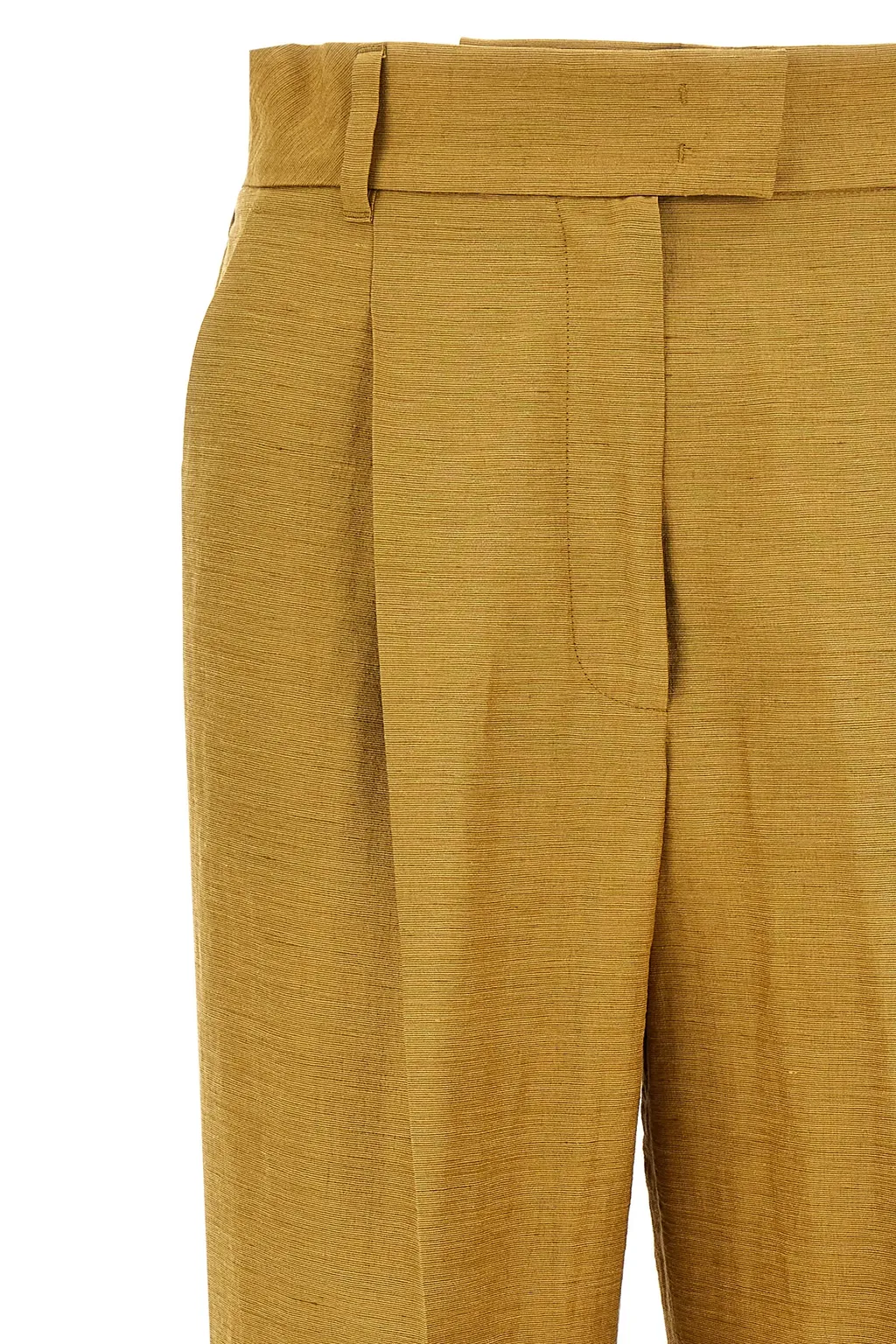 Efedra Pleated Straight-Leg Trousers