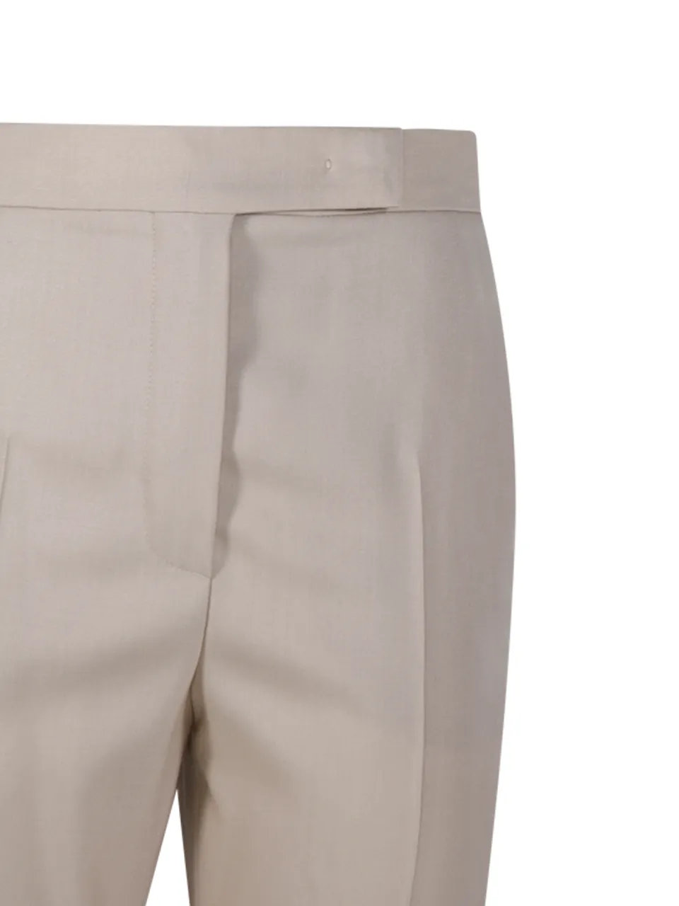 Straight-Cut Wool, Mohair And Silk Trousers