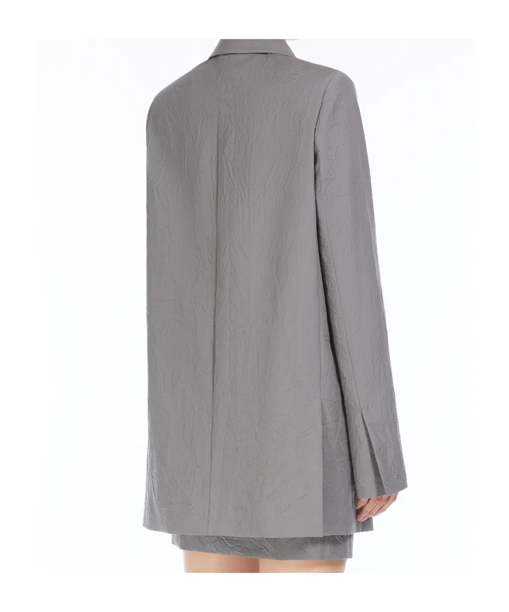 Double-Breasted Long-Sleeved Jacket