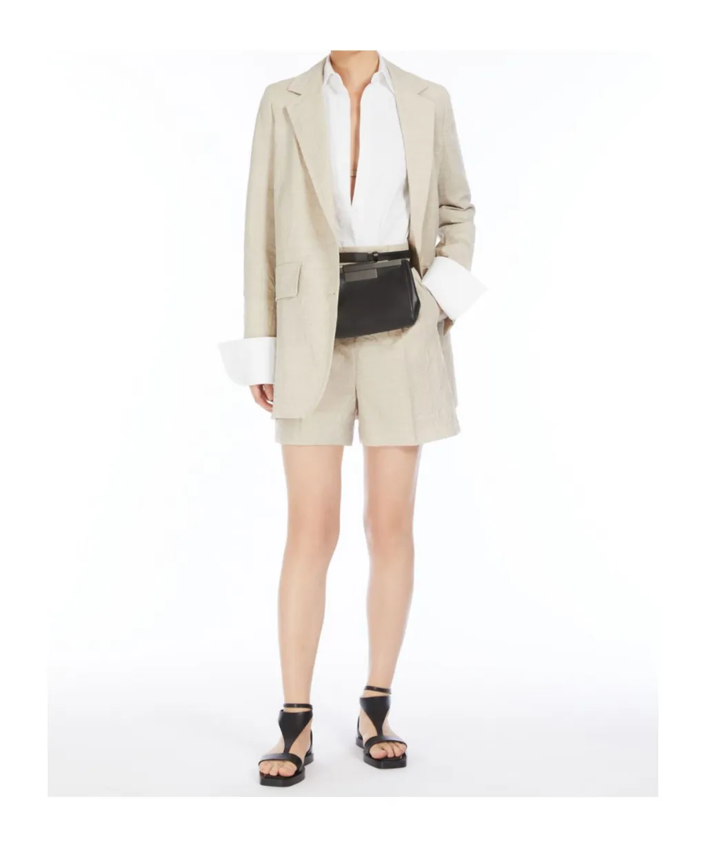 Pleated Shorts