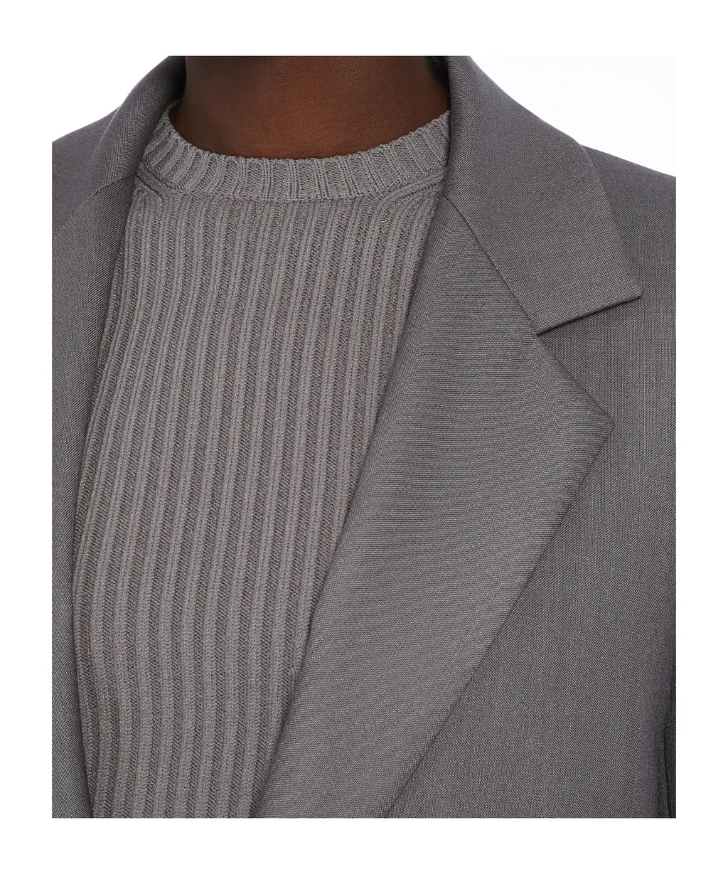 Collared Button-Up Jacket